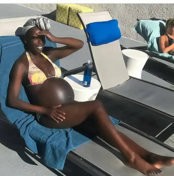 This baby bump has got everyone talking...